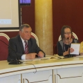 Sesja I konferencji. Przewodniczą: prof. T. Bairašauskaitė (Litwa) i prof. Cz. Łapicz (fot. JMŁ.)
